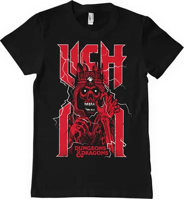 Produktbild von Dungeons and Dragons T-Shirt Herren Lich King schwarz M
