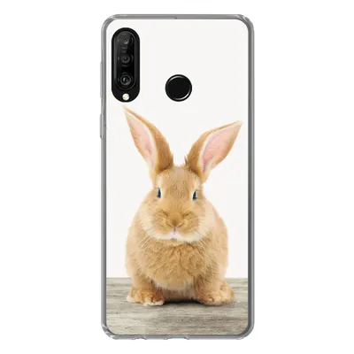 Produktbild von MuchoWow® Handyhülle Schutzhülle Hülle für Huawei P30 Lite Kaninchen - Babykaninchen - Tiere - Kinder - Mädchen - Jungen Silikon Softcase Handy Hülle - Handyhülle