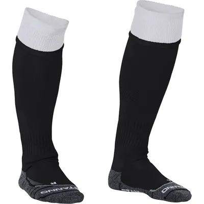 Produktbild von Stanno Combi Stutzenstrumpf - Schwarz / Weiß  | Größe: 36-40