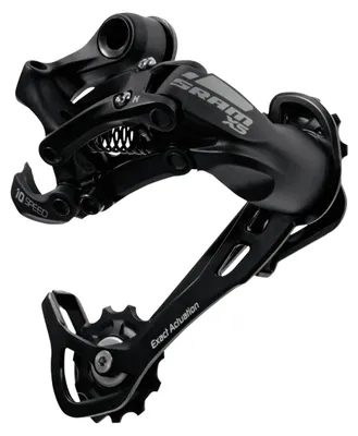 Produktbild von SRAM 00.7515.082.000 X5 9-fach Schaltwerk, langer Käfig (max. 36 Zähne) Alu, schwarz