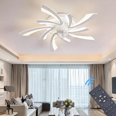Immagine prodotto di Illuminazione a LED 062YT-5W con telecomando Colore della luce/luminosità regolabile 6 velocità, timer 2 ore Modalità estiva e invernale