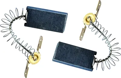 Obrázok produktu pre 2 ks uhlíkových kefiek do vysávača, rozmery 5 x 13 x 39 mm