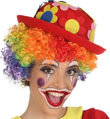 Produktbild von Hut Clown Rot