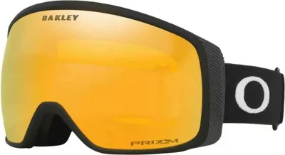 Zdjęcie produktu dla Gogle Oakley Flight Tracker M Gogle narciarskie Czarne Prizm 24K Iridium/CAT3 Męskie, damskie Czarne Prizm 24K Iridium/CAT3