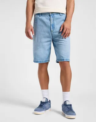 Produktbild von Lee | Carpenter Herren-Shorts mit lockerer Passform, blau, Noland W30