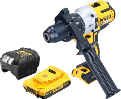 Obrázek produktu pro Akumulátorová příklepová vrtačka DeWalt DCD 996 D1 18V 95Nm bezkartáčová + 1x akumulátor 2,0 Ah + nabíječka.