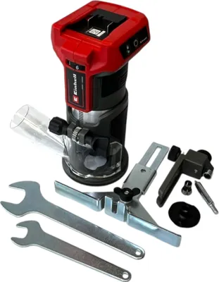 Immagine prodotto di Einhell TP-ET 18 Li fresa per bordi a batteria 18 V 6 / 8 mm senza spazzole ( 4350412 ) Solo - senza batteria, senza caricabatterie