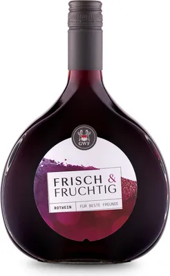 Produktbild von Frisch und Fruchtig - Rotwein QbA 11,5% vol. 0,75l