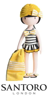 Obrázek produktu pro Santoro oblečení Gorjuss 'Beach Belle' (32cm)
