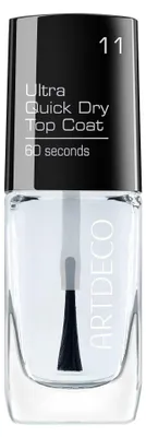Obrázok produktu pre ARTDECO ULTRA QUICK DRY TOP COAT, 10 ml, Priehľadná, Transparent, rýchle sušenie, Ženy, Kefa