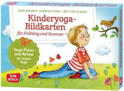 Produktbild von Kinderyoga-Bildkarten für Frühling und Sommer