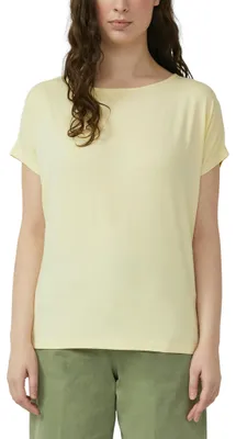 Image de T-shirt en jersey fluide s.Oliver, avec épaules tombantes