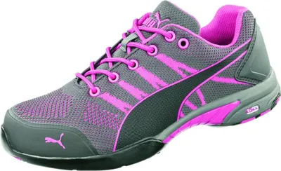 Image de PUMA® 10010287209986 PUMA® Damen S1 Sicherheitsschuhe "CELERITY KNIT PINK" MISS SAFETY grau Größe  36