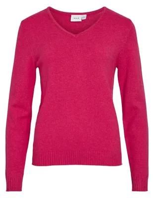Produktbild von Viril V-Neck L/S Knit Top - Noos