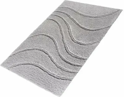 Produktbild von Ridder LA OLA Badvorlage 60x90cm Anti-Rutsch, Polyester, grau
