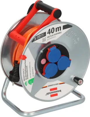 Produktbild von Brennenstuhl Garant S IP44 Kabeltrommel 40m AT-N05V3V3-F 3G1,5 - 1198750