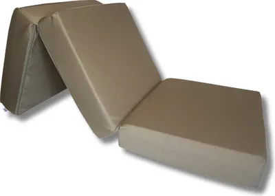 Produktbild von Natalia Spzoo Lux Visco Klappmatratze 195 x 75 x 15cm Hellbraun