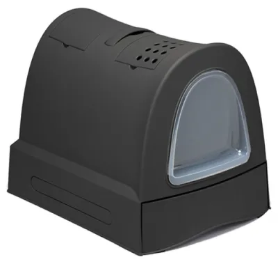 Produktbild von Imac Katzentoilette Zuma mit Schiebeschublade Anthrazit