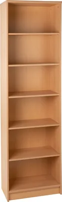 Produktbild von Bücherregal - Buchedekor - 54 x 198 cm - 1 fester Boden - 4 Einlegeböden