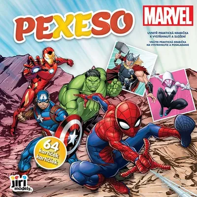 Obrázek produktu pro Marvel - Pexeso v sešitu