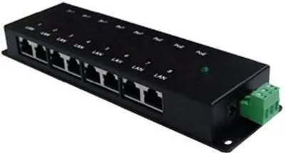 Produktbild von 8-Port Passiver Gigabit PoE-Injektor für Netzwerkgeräte