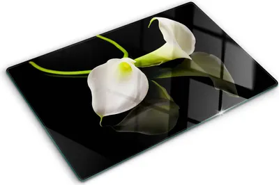 Obrázek produktu pro Kryt varné desky – Kryt na indukční desku – Ochranná skleněná deska – 80x52 cm– Skleněné ochranné desky na sporák –Tvrzené sklo –Calla