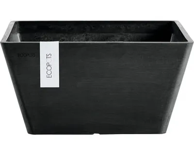 Image de Pot de fleurs Ecopots Berlin 25 - L 25,5 cm x l 25,5 cm x H 13 cm - Intérieur et extérieur