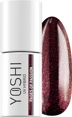 Produktbild von Yoshi | Hybrid-Nagellack - 167 Pages Of Passion - Hybrid-Gellack - Hybridlack - UV LED - 6ml - Profi Qualität - Rot
