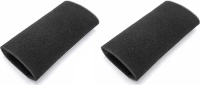 Produktbild von vhbw 2x Staubsaugerfilter kompatibel mit Bosch Athlet BCH6pt18gb/01, BCH6RE8KGB, BCH6zooau/01, BCH6re8kgb/01 Staubsauger - Schaumstofffilter Schwarz