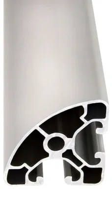 Produktbild von SCHMIDT systemprofile 2000mm Aluminium Profil 40x40mm Nut 8 Eckprofil eloxiert