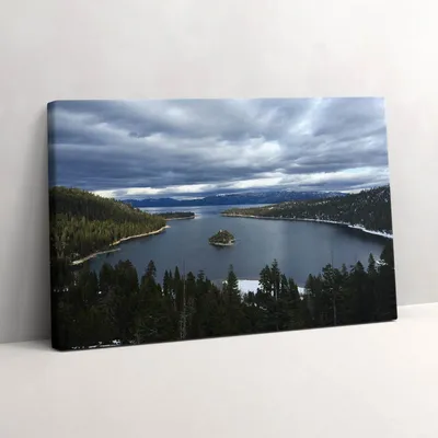 Produktbild von Seelandschaft – Leinwandbild Wandbild – 30x20 cm – Leinwandbilder – Wandbilder – Schlafzimmer – Flur