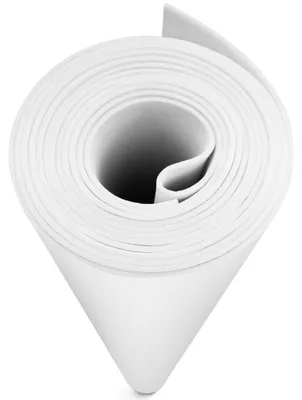 EVA-Schaumplatte 1 mm, 90,2x149,9 cm, weiß, 86 kg/m³