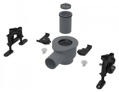 Immagine prodotto di Sifone Alcadrain (Alcaplast) DN50 e set di gambe regolabili APZ-S12