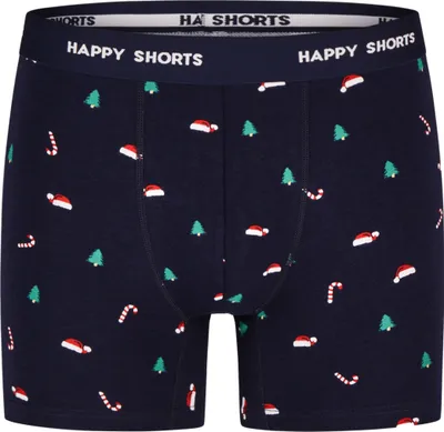 Produktbild von Happy Shorts Herren Retro Boxer 2-Pack Jersey XMAS - Christmas - Größe XXL