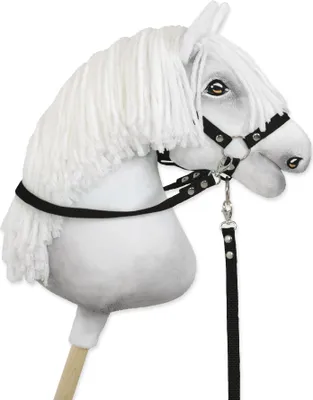 Obrázek produktu pro Otěže Hobby Horse - černé