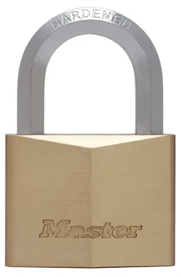 Image de Cadenas à clé MASTER LOCK laiton, l.60 mm