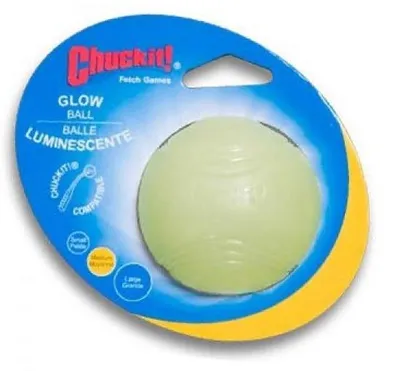 Produktbild von Chuckit Chuckit Max Glow Hundeball mittel 6,5 cm 1 st.