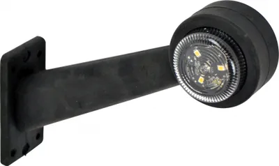 Obrázok produktu pre Široké svetlo 10-30 V ľavé 200 mm červené / biele