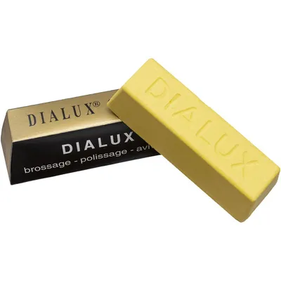 Produktbild von DIALUX Polierpaste Gold – Polierwachs zum Hochglanzpolieren von Metallen 100 g