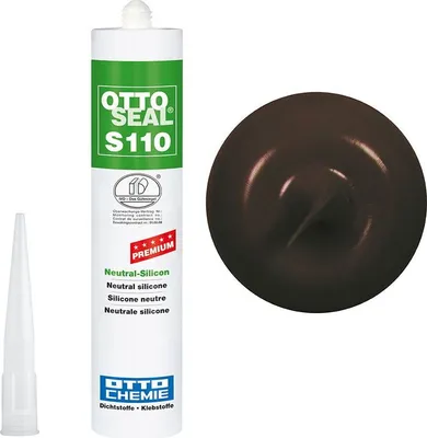 Produktbild von OTTOSEAL S110 Neutral-Silicon 310 ml Dunkelbraun C49