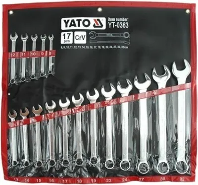 Immagine prodotto di Set di chiavi combinate 8-32 mm da 17 pezzi