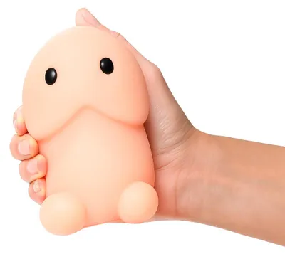 Immagine prodotto di Palla antistress a forma di "Willy" – Divertente palla antistress per l'ufficio, addii al celibato, ecc
