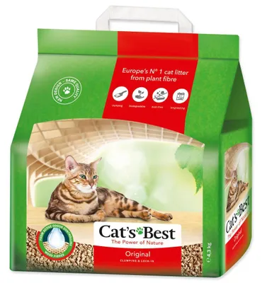 Produktbild von Katzenstreu Cats Best ÖkoPlus (10l)