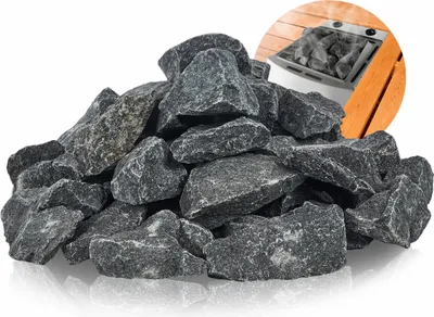 Produktbild von Suleno Finnische Saunasteine 20 kg Olivindiabas 20901-09