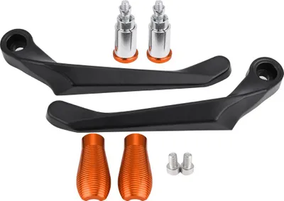 Produktbild von 1 Paar Motorradbremskupplungshebel schützen Schutzlehrbahn 22 mm Orange
