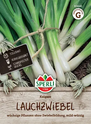 Produktbild von SPERLI Lauchzwiebelsamen Kaigaro Allium fistulosum 8-10 lfd. Meter