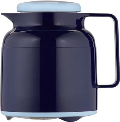Produktbild von Helios Isolierkanne Wash Pro 1,0 l dunkelblau, spülmaschinenfest