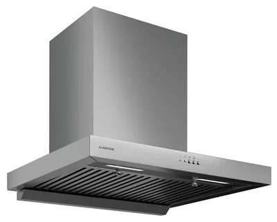 Produktbild von Klarstein AeroClean Dunstabzugshaube - 60 cm Wandhaube, Boost-Modus 721 m³/h, A++ , LED-Beleuchtung 3800-4200 K, Edelstahl, Abluft & Umluft, Drucktasten, 52-68 dB
