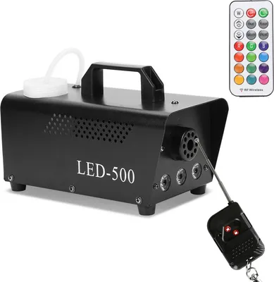 Produktbild von Jiubiaz Nebelmaschinen Bühnenlicht Bühneneffekt Hochzeit Disco RGB LED 500W Nebel Effekt
