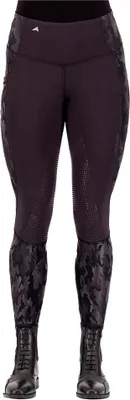 Produktbild von Riding Tights Breeze schwarz/Camoufl. 42